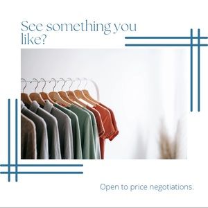 Willing to compromise on fair prices.